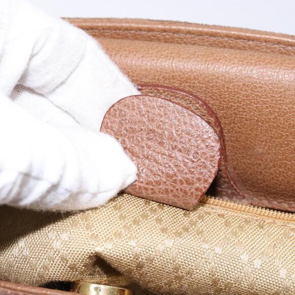 GUCCI Bamboo Hand Bag Suede Brown Gold 000 123 000 123 - Picture 13 of 13